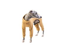 Svetrový overal - BÉŽOVÝ, vel. SM