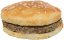 Chicken Burger, kuracie hamburger - byvolia koža, 9 cm, 140 g