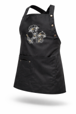 VIP Chef Whippet – designer apron with original embroidery