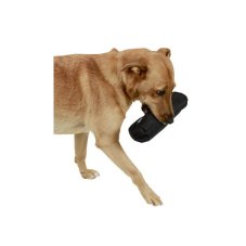 Dog treat and fetch, 16 x 7 cm, black