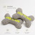 BORN TO RUN – Handmade Squeaky Dog Bone Toy
