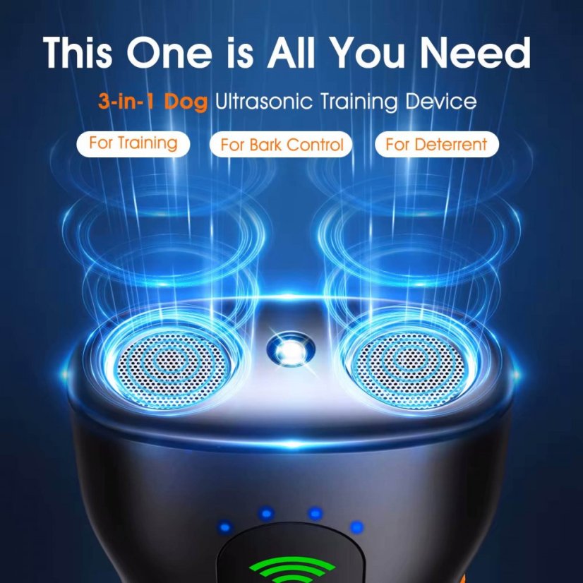 Outdoor rechargeable ultrasonic dog repeller ULTRASONIC A safe and effective solution for repelling dogs