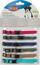 TRIXIE Balení nylon.rozeznávacích obojků pro štěňata S-M 17-25cm/10mm