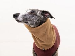 Polar Duo Fleece Bordo & Mocca– hřejivá dvoubarevná mikina pro psy