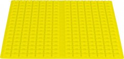 Podložka na pečenie KOSTIČKY, 38 x 28 cm, silikón, neónovo žltá