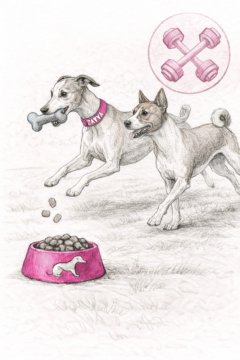Kibble for active and sporting dogs