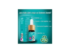 CBD kapky pro psy 5% - slaninové, 10 ml