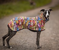 Lehká softshell bunda pro psy GRAFITI