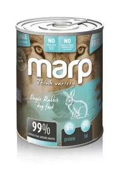 Marp Variety Single rabbit canned food for dogs 400g