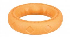 Krúžok TPR 11 cm, termoplastová guma, plávajúce pre psov