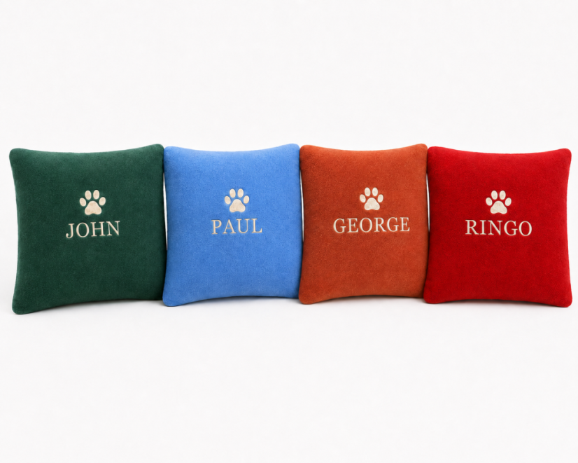 Personalizovaný polštář se jménem a výšivkou – MY FIRST PILLOW