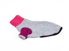 Svetr pro psy - DUO PINK/GREY, vel. XXS