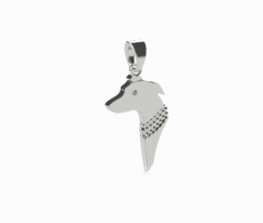 Jewel greyhound silhouette