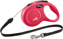 Flexi New Classic S šňůra 8 m, max. 12kg, - červená