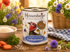 Turkey Canned Food with Rice & Minerals for Dogs – Complete Dog Food 400 g