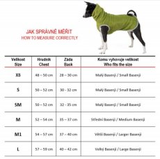 LEOPARD – zimní softshell bunda pro peksjy s ocáskem nahoru