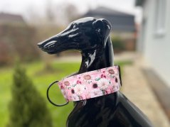 Obojek polostahovací KVĚTINY 5cm