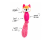 Squeaky Fox with Dental Ball for Dogs