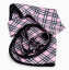 PINK CHECK ICON COMPLETE SET – obojek, vodítko, zásobník na sáčky a pláštěnka