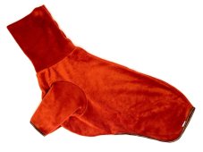 Mikina s nohavicami pre psov  – TEHLOVÁ, veľ. XL