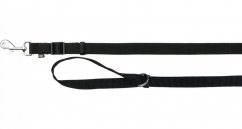 CLASSIC leash 1,20-1,80m / 20mm (M-L), - black