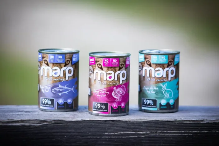 Marp Variety Single rabbit canned food for dogs 400g
