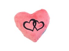 Plyšové srdíčko pro psa