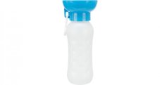 Travel bottle with integrated bowl, 0.55 l