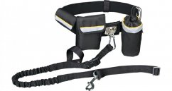 Hands Free belt 1-1.35m / 25mm + leash 60-120cm