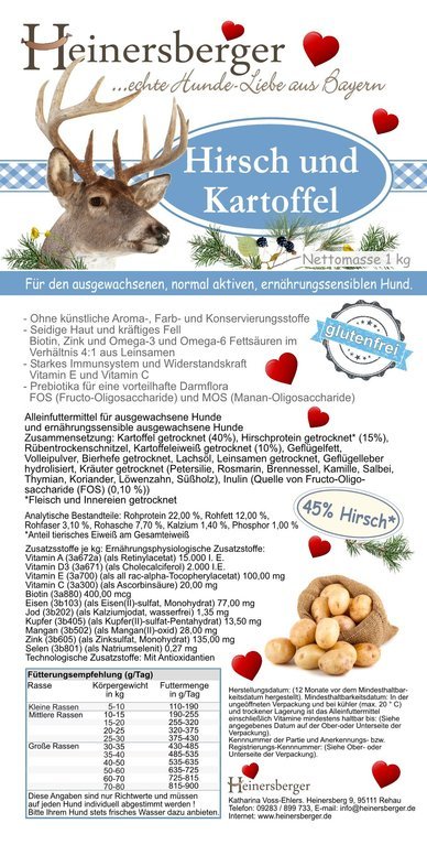 Heinersberger JELEŇ & ZEMIAKY