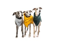 Polar fleece sweatshirt for dogs with reflex