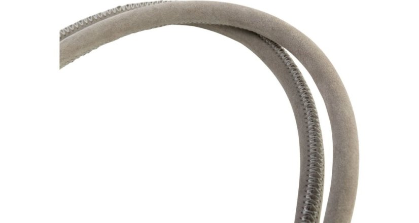 BE NORDIC kulaté kožené vodítko 1.20 m/ 8 mm, šedá