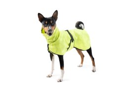 Basenji Lumi Shell – Reflexní zimní bunda pro psy s ocáskem nahoru