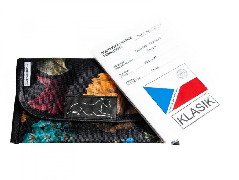 Puzdro na očkovací alebo výkonnostný preukaz psa
