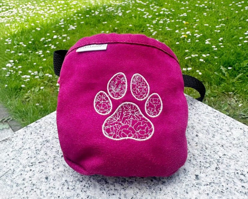 Pamlskovník výstavní s výšivkou 12x15cm