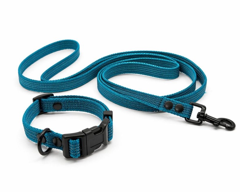 PUPPY GRIP SET - obojek s vodítkem pro štěňata a malá plemena