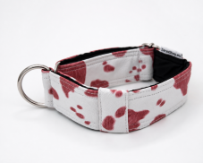 Polostahovací obojek pro psy - COW 4cm