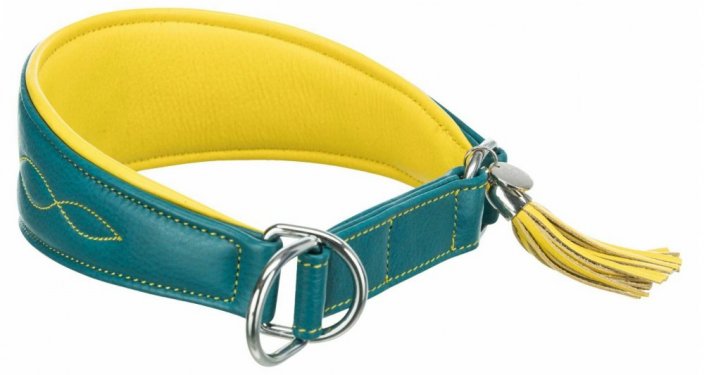 ACTIVE Comfort leather collar for greyhounds