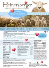 Heinersberger JEHNĚČÍ MASO & RÝŽE S BRUSINKAMI