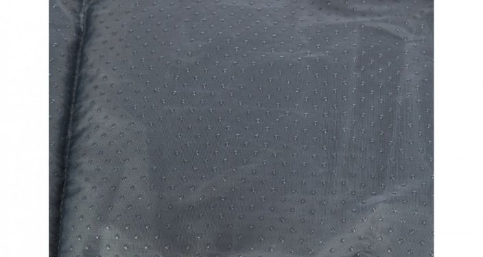 Cestovná deka LENI, 100 x 70 cm, sivá