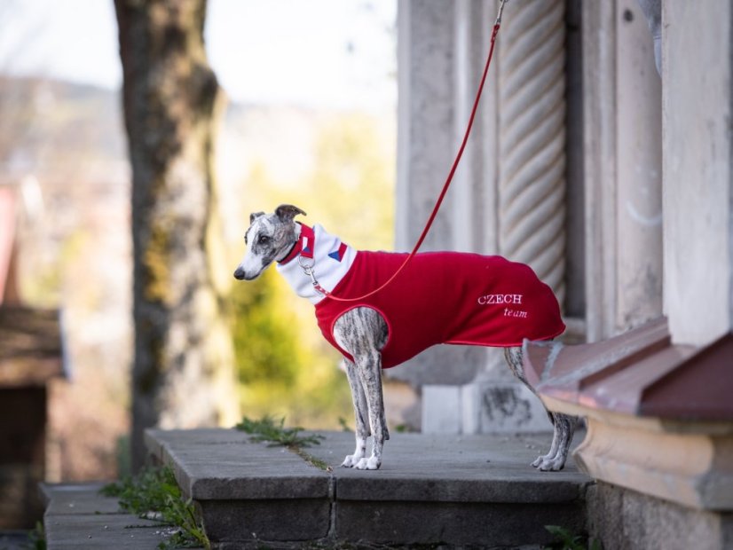 CZECH TEAM POWER FLEECE - mikina pro psy