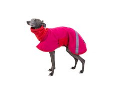 Softshell Bunda pro psy - DUO PINK/RED, vel. S