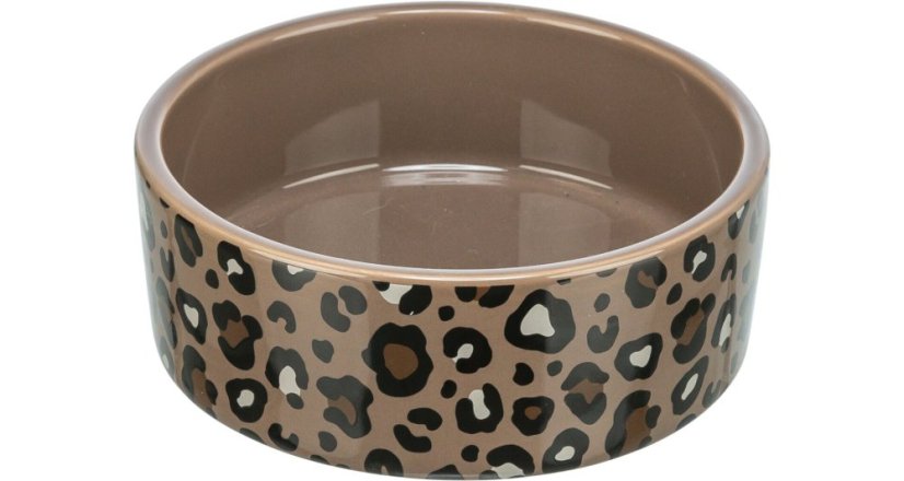 Miska LEO, keramická, leopardí vzor 1 l/ ø 18 cm