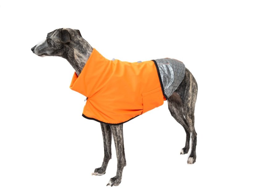 Pláštěnka Omni-Heat - ORANŽOVÝ NEON M