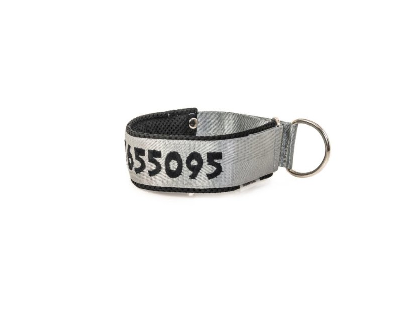 Personalizovaný luxusní polostahovací obojek - COMFORT 3D SILVER