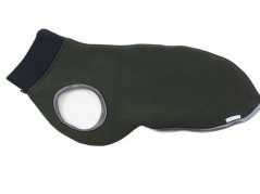 Mikina pro psy - khaki XS