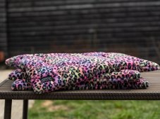NEON LEOPARD SOFT – plyšová deka pro psy