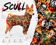 SCULL – hřejivá mikina pro psy s ocáskem nahoru