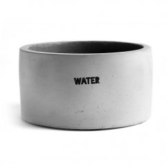 Dog&Water Concrete bowl Light Grey