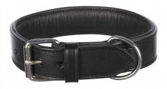 ACTIVE leather collar - black